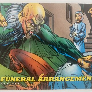 1994 Marvel Fleer Amazing Spider-Man #148 Funeral Arrangements