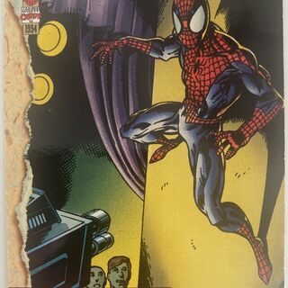 1994 Marvel Fleer Amazing Spider-Man #129 Powers for Profit!