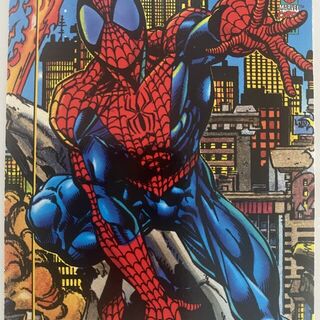 1994 Marvel Fleer Amazing Spider-Man #41 Fantastic Four Files