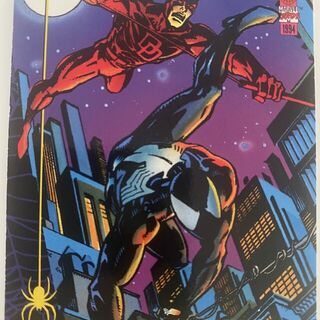 1994 Marvel Fleer Amazing Spider-Man #83 Spider-Man and Daredevil