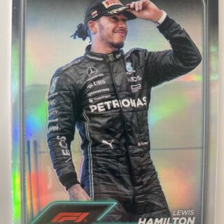 2024 Topps Chrome F1 Qualifying Lap Lewis Hamilton 165
