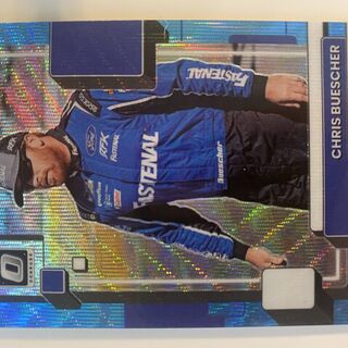 2023 Panini Donruss NASCAR - Chris Buescher #32 Carolina Blue Wave