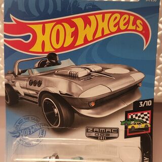 Hot Wheels Race Day 3/10 Corvette Grand Sport Roadster - Zamac