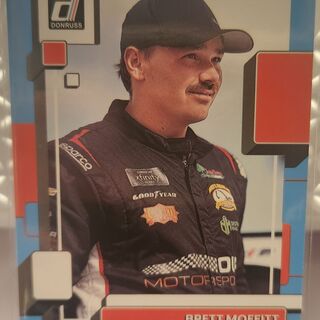 2023 Panini Donruss NASCAR - Brett Moffitt Blue Parallel #85