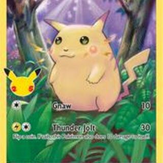 Pokémon TCG: Pikachu 5/25 Celebrations Card