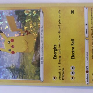 Pokémon TCG: Cards Pikachu Holo Card