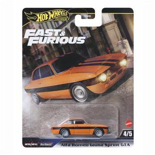Hot Wheels Fast & Furious Alfa Romeo Giulia Sprint GTA