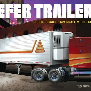 AMT Reefer Semi-Trailer Kitset 1/24