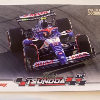 TOPPS Paddock Pass '24 F1 Yuki Tsunoda #47