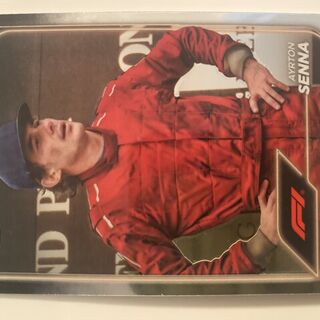 2024 Topps Chrome F1 Qualifying Lap Ayrton Senna Legends #188