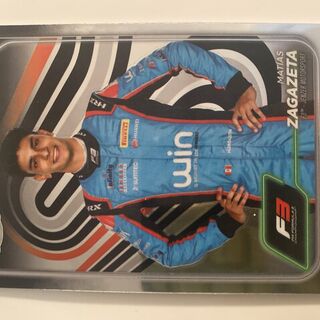 2024 Topps Chrome F1 Qualifying Lap F3 Matias Zagazeta #60