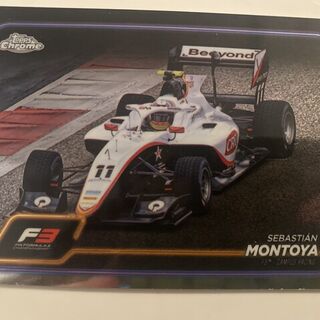 2024 Topps Chrome F1 Qualifying Lap F3 Sebastian Montoya #125