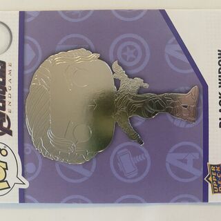 Black Widow 2023 Marvel Funko Upper Deck Card #32 Silver Foil
