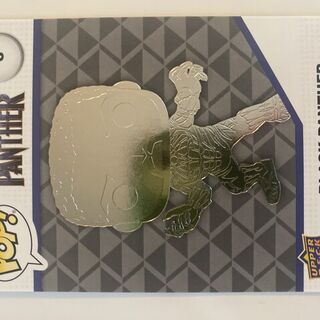 Black Panther 2023 Marvel Funko Upper Deck Card #6 Silver Foil