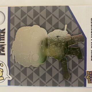 Erik Killmonger 2023 Marvel Funko Upper Deck Card #52 Silver Foil