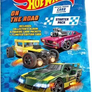 Panini Hot Wheels On The Road Official Trading Card Collection - Starter Pack