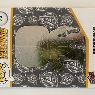 Spider-Man 2023 Marvel Funko Upper Deck Card #73 Silver Foil