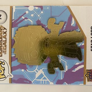Star-Lord 2023 Marvel Funko Upper Deck Card #74 Gold Foil