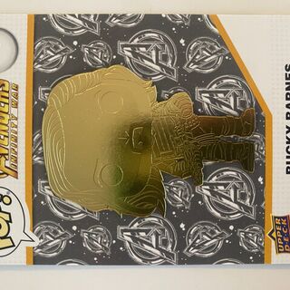Bucky Barnes 2023 Marvel Funko Upper Deck Card #10 Gold Foil
