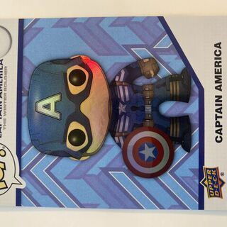 Captain America 2023 Marvel Funko Upper Deck Card #11 Holgraphic