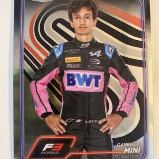 2024 Topps Chrome F1 Qualifying Lap F3 Gabrielle Mini #44