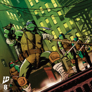 Teenage Mutant Ninja Turtles #8 Cover A (Fornés) Comic