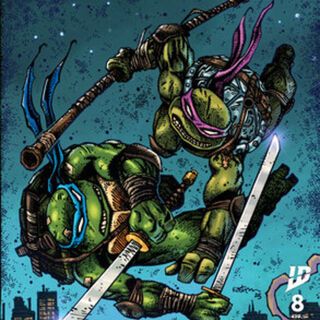 Teenage Mutant Ninja Turtles #8 Variant B (Eastman) Comic