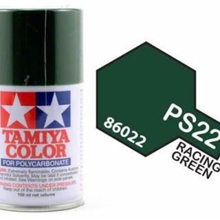Tamiya PS-22 Racing Green Polycarbonate Spray Paint 100ml