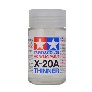 Tamiya Colour Acrylic Paint - X20A Thinner 46ml