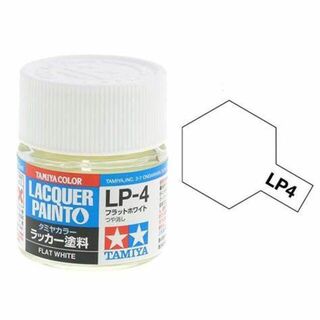Tamiya Colour Lacquer Paint - LP4 Flat White