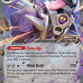 Pokémon TCG: Revavroom EX 156/197 Card