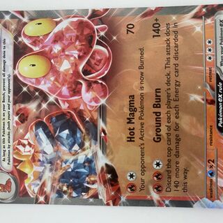 Pokémon TCG: Magcargo EX 029/167 Card
