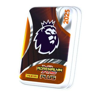 Panini Premier League Adrenalyn XL PLUS 2025 Official TCG Orange Classic Pocket Tin