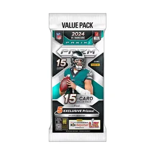 2024 Panini NFL Prizm Football Trading Card FatPack