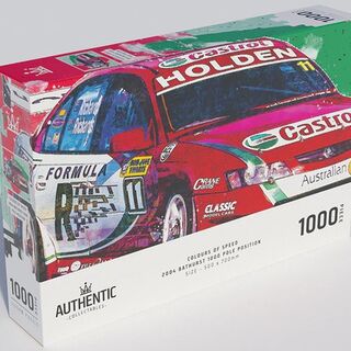 Colours Of Speed: 2004 Bathurst 1000 Pole Position 1000 Piece Jigsaw Puzzle