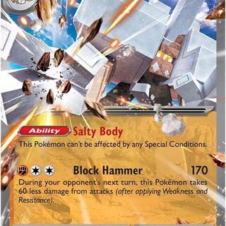 Pokémon TCG: Garganacl EX 89/142 Card