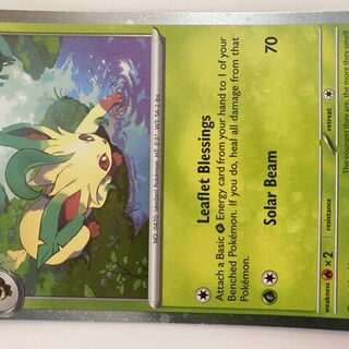 Pokémon TCG: Leafeon 170 Promo Prismatic Evolutions Card
