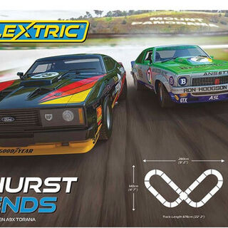 Scalextric Bathurst Legends Slot Car Set Holden A9X Torana Bob Morris vs Ford XC Falcon