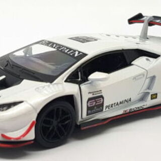 Kinsmart Lamborghini Huracan LP620-2 Super Trofeo Pullback