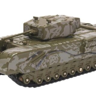 Oxford Diecast Churchill Tank 142 RAC Tunisia 1943 1/76 Scale