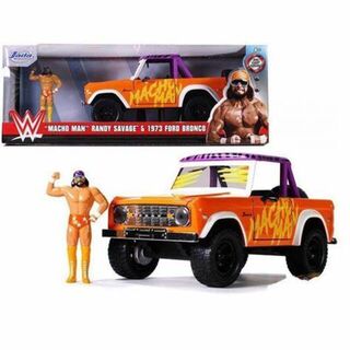 1973 Ford Bronco Pickup Truck with WWE 