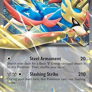 Pokémon TCG: Zacian EX 198 Promo