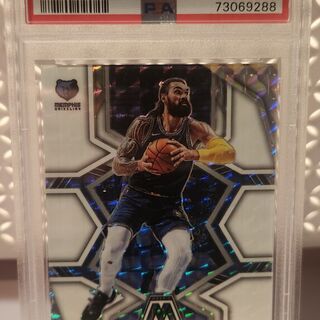 2021 Panini Mosaic White Steven Adams #34 PSA 9 Graded #17/25