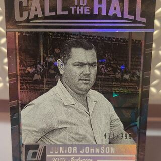 2017 Panini Donruss Racing Junior Johnson Call to the Hall 411/999