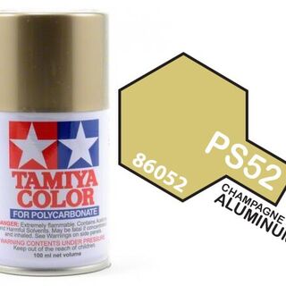 Tamiya PS-52 Champagne Gold Anodized Aluminium Polycarbonate Spray Paint