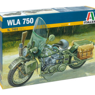 Italeri WLA 750 US Motorcycle Kitset - 1/9