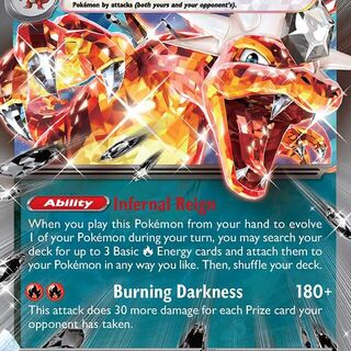 Pokémon TCG: Charizard EX 125/197 Card
