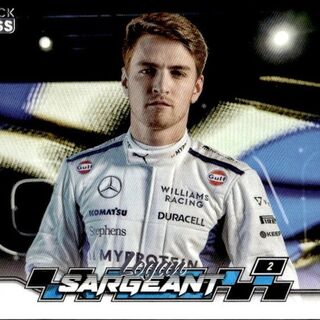 LOGAN SARGEANT 2024 Topps Paddock Pass Formula 1 F1 Card #70 Williams