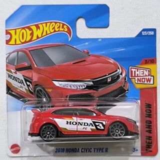 Hotwheels 2018 Honda Civic Type R- Short Card