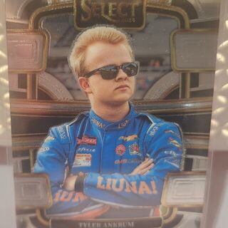 2024 Panini Select Nascar Racing Grandstand Tyler Ankrum #13 Silver Prizm